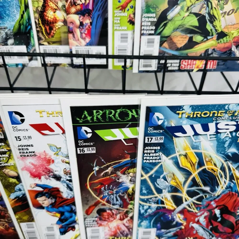 Justice League 0-17 Lot New 52 Throne Of Atlantis Jim Lee Bs‎ Darkseid